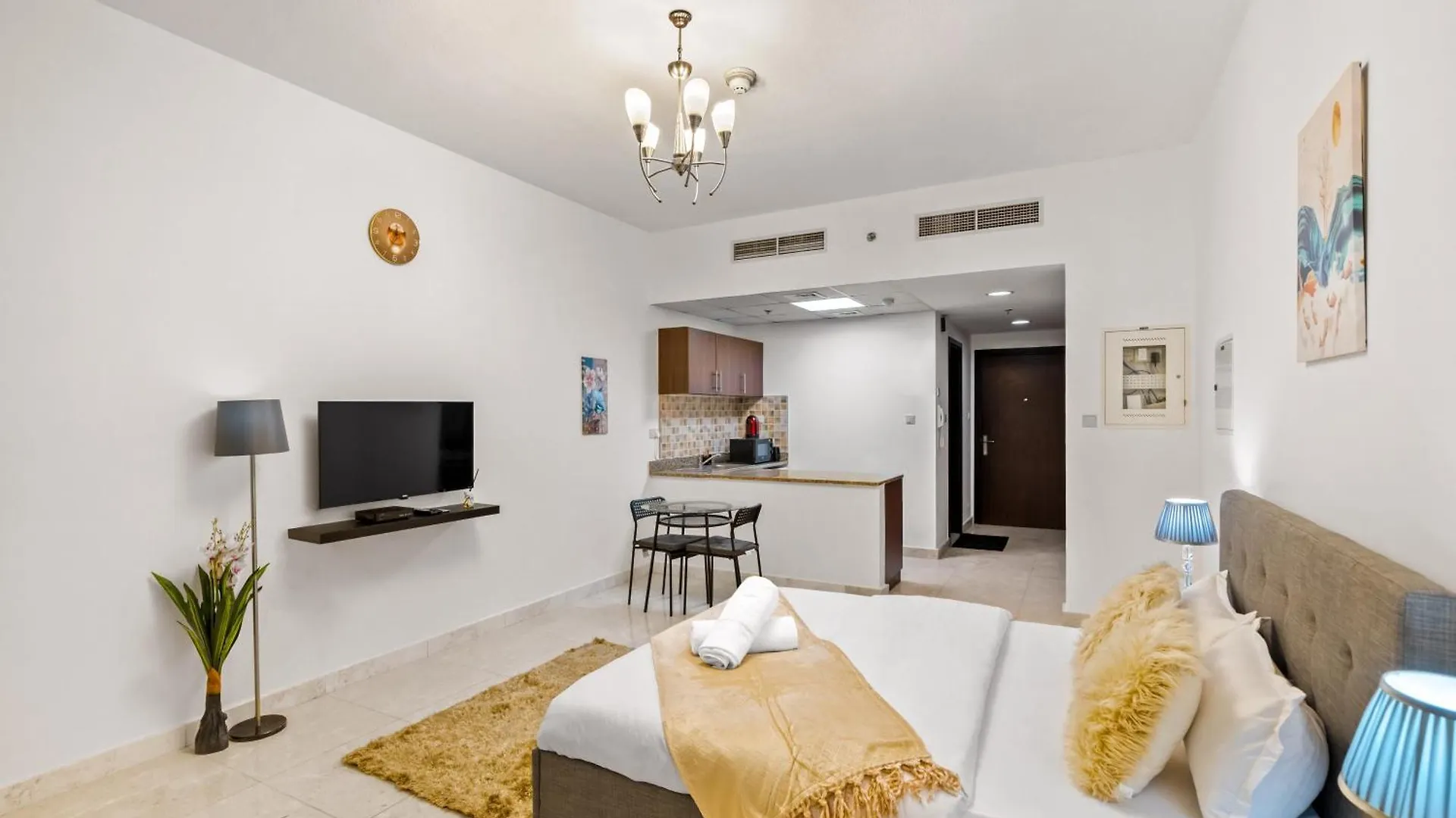 Cozy Business Bay Studio With Burj Khalifa View Dubai Emirados Árabes Unidos