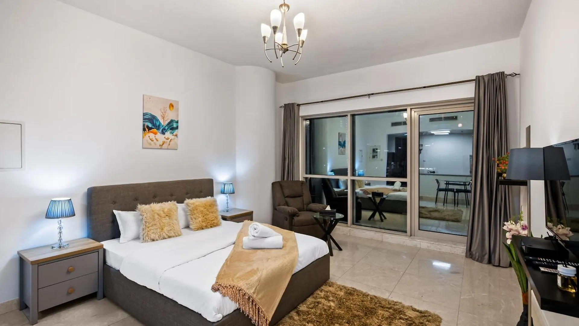 Apartamento Cozy Business Bay Studio With Burj Khalifa View Dubai