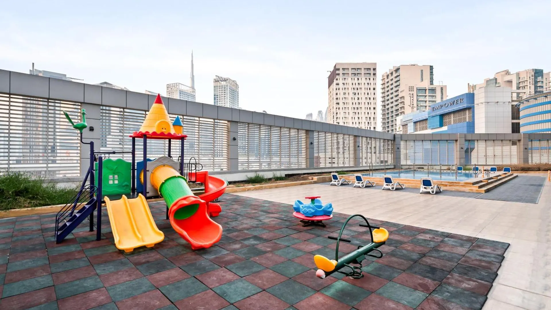 アパート Cozy Business Bay Studio With Burj Khalifa View ドバイ